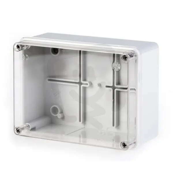 Horká Nabídka Rozbočovací krabice SCABOX IP56 150x110x70mm, průhledný kryt SCAME 686.226