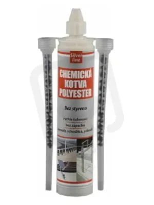 Chemická kotva Polyester bez styrenu 300ml Silver line DEN BRAVEN 74014SL Oblíbený