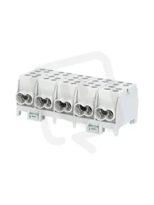 Oblíbený Rozbočovací svorkovnice HLAK 35-5/10 GR-S 125A 5pól. AL/CU IP20 5xŠ na DIN
