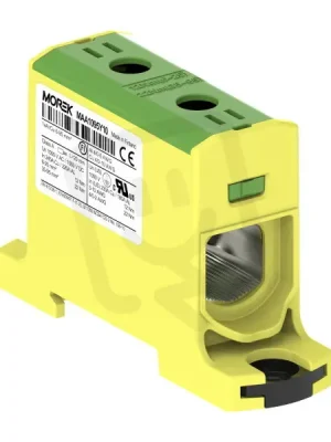 Vysoce Kvalitní Univerzální řadová svorka OTL 95-1xAl/Cu 6-95mm2 1000V zel/žlutá
