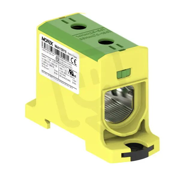 Univerzální řadová svorka OTL 150-1xAl/Cu 25-150mm2 1000V zel/žlutá Objednat Nyní