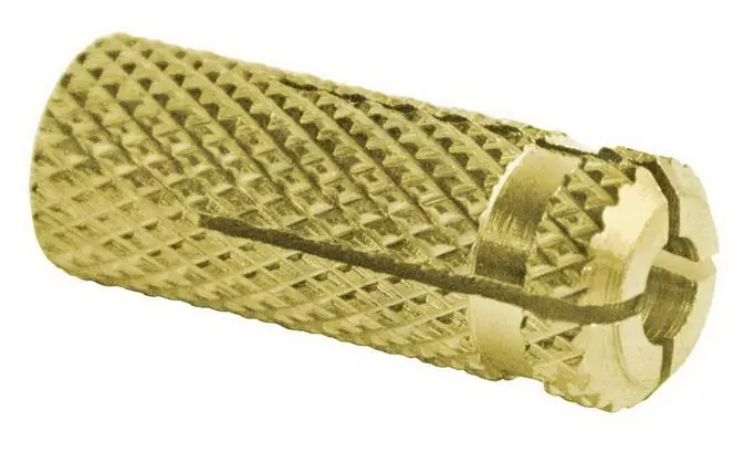 Přímo Od Výrobce Narážecí kotva vroubkovaná M8x30 mm, mosaz, m HL SYSTEM HL ZKVM8