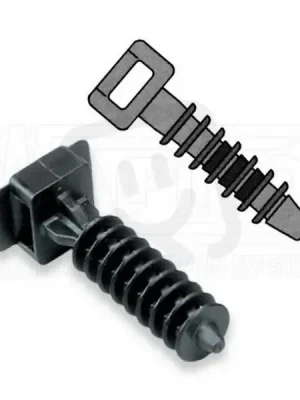 Horká Nabídka WAPRO HMP-5 hmoždinkové příchytky pro pásky,pro pásky do š.4,8mm