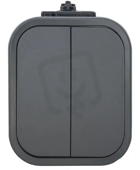 Nízká Cena WNT-2B2 přepínač sériový, řazení 5 10A/250V IP44 šedá ABEX 9001601