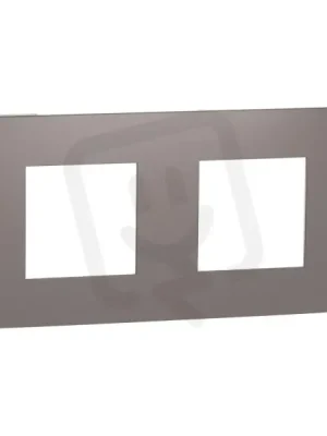 Krycí rámeček NOVÁ UNICA STUDIO COLOR dvojnásobný, Chocolate/Bílý Přímo Od Výrobce