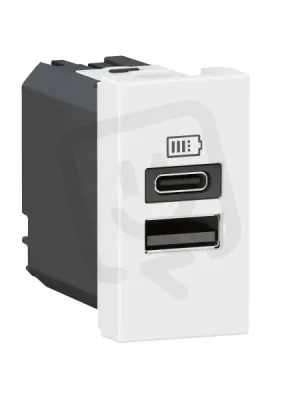 Oblíbený MOSN 2XUSB-A+C NABÍJEČKA 3A 1M BÍLÁ LEGRAND 077670L