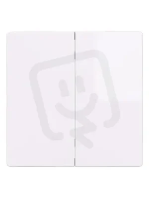 Nová Kolekce ABB Zoni Kryt dělený pro smart switch bílá 6221T-A01010 500