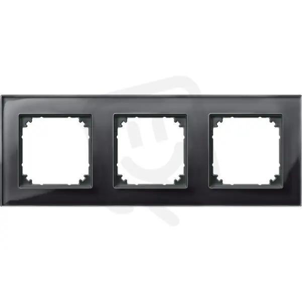 Rámeček 3násobný M-Elegance Onyx Black SCHNEIDER 489303 Koupit Online