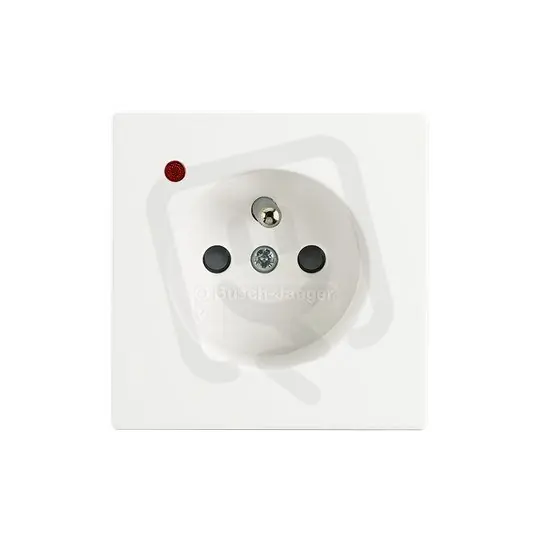 Zásuvka ABB FUTURE LINEAR s přep. ochranou mechová bílá 5599B-A02357884 Aktuální