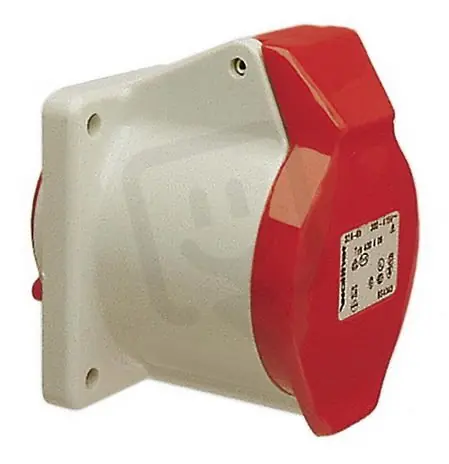 Vestavná zásuvka 32A 4P 400V 6h IP44 WALTHER 430406 Výhodná Nabídka