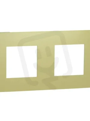 Přímo Od Výrobce Krycí rámeček NOVÁ UNICA STUDIO COLOR dvojnásobný, Light Green/Bílý