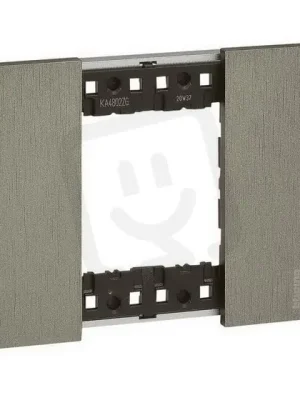 Horká Nabídka LIVING NOW RÁMEČEK 2 MODULY OCEL BTICINO KA4802ZG