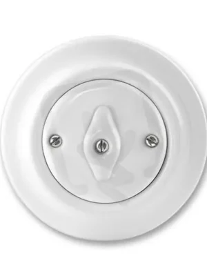 Křížový přepínač ABB DECENTO otočný bílá-porcelán 3560K-C07345 Koupit Online