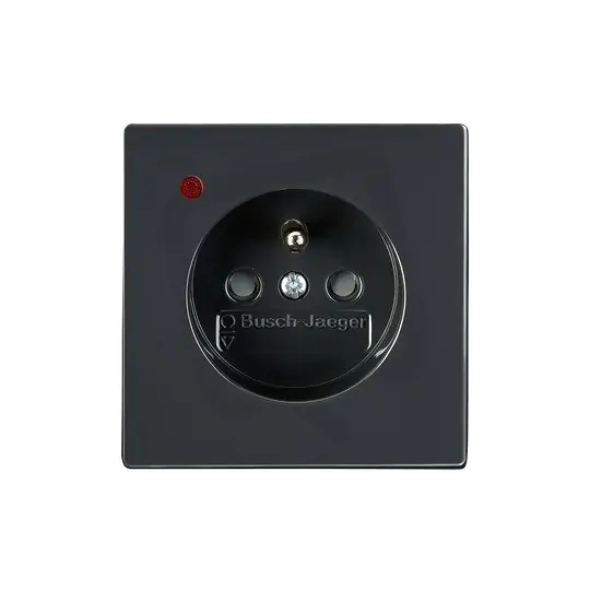 Zásuvka ABB FUTURE LINEAR/SOLO s přep. ochranou antracitová 5599B-A0235781 Nová Kolekce