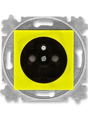 ABB LEVIT Zásuvka s ochr. kolíkem s clonkami žlutá/kouřová černá 5519H-A02357 64 Kup Teď