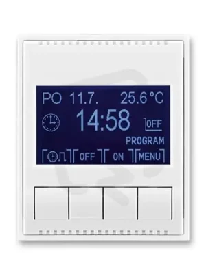 Speciální Cena ABB ELEMENT/TIME Hodiny spínací programovatelné bílá/bílá 3292E-A20301 03