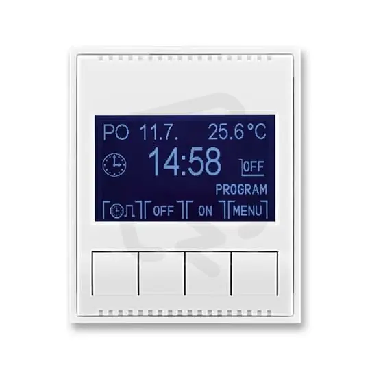 Speciální Cena ABB ELEMENT/TIME Hodiny spínací programovatelné bílá/bílá 3292E-A20301 03