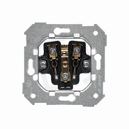 Zásuvka jednonásobná s uzemněním (přístroj) 16A, 250V, šroubové svorky 75458-39 Časově Omezené