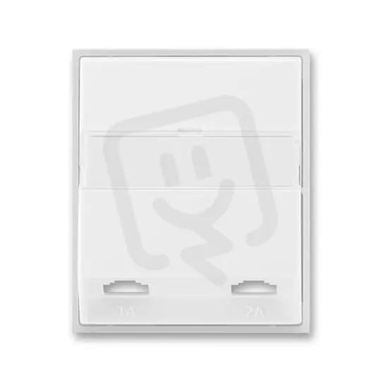 Akce Kryt dvojzásuvky telefonní 5013E-A00215 01 bílá/ledová bílá Element Time ABB