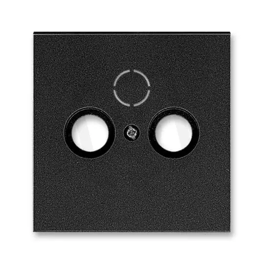 Autentický Kryt zásuvky televizní rozhlasové satelitní 5011M-A00300 37 onyx Neo ABB