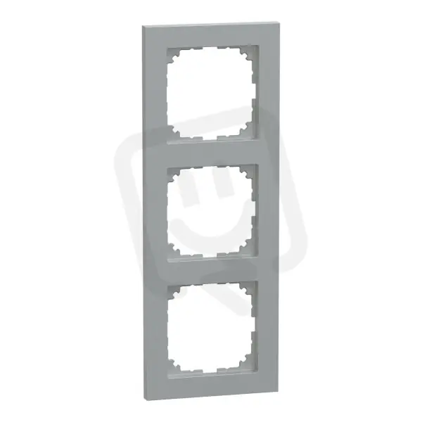 Ihned K Objednání Rámeček Merten M-Pure, trojnásobný, aluminium, matný plast MEG4030-3660