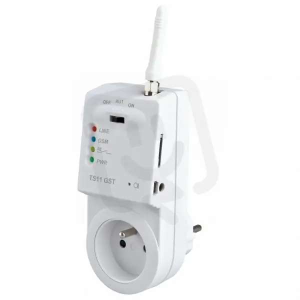 Top Prodej GSM zásuvka TS11 GST s možností regulace teploty ELEKTROBOCK 0172