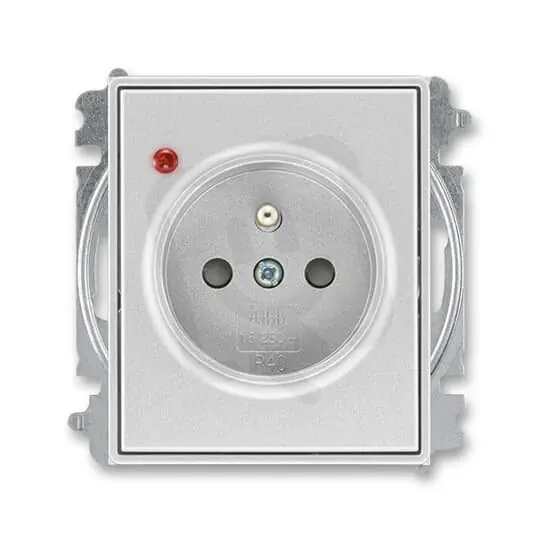 Zásuvka ABB TIME s ochranou před přepětím bezšroubová titanová 5599E-A02357 08 Expresní Doručení