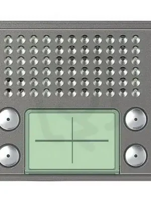 Akce KRYT PRO ZÁKLADNÍ AUDIO JEDNOTKU 351000, 4 TLAČÍTKA-2 SLOUPCE, ROBUR BTICINO