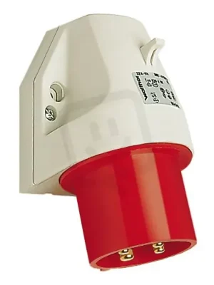 Nástěnná přívodka 32A 4P 400V 6h IP44 WALTHER 630406 Akční Nabídka