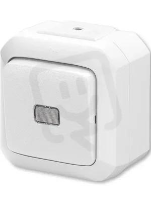 ABB Variant Ovládač přepínací s průzorem se svorkou N 6/0S 6/0So IP54 bílá Bezpečná Platba
