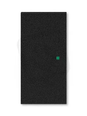 Časově Omezené ABB Levit M Kryt 2násobný levý/pravý bez potisku onyx 6220H-A02000 63