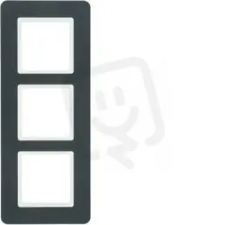 Koupit Online Rámeček, 3-násobný, Q.7, antracit sametová BERKER 10136186