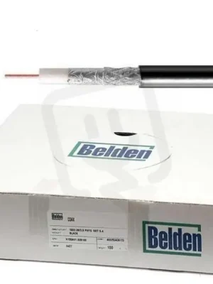 Vysoce Kvalitní Kabel coaxiální H121 AL PE venkovní černý BELDEN