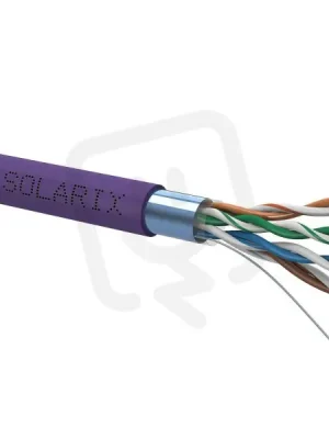 Bezpečná Platba Instalační kabel CAT5E FTP LSOH Dca s1 d2 a1 500m/reel SOLARIX 27655152