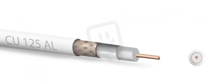 Ověřený Zircon KABZCK1111 Koaxiální kabel CU 125 AL 100m