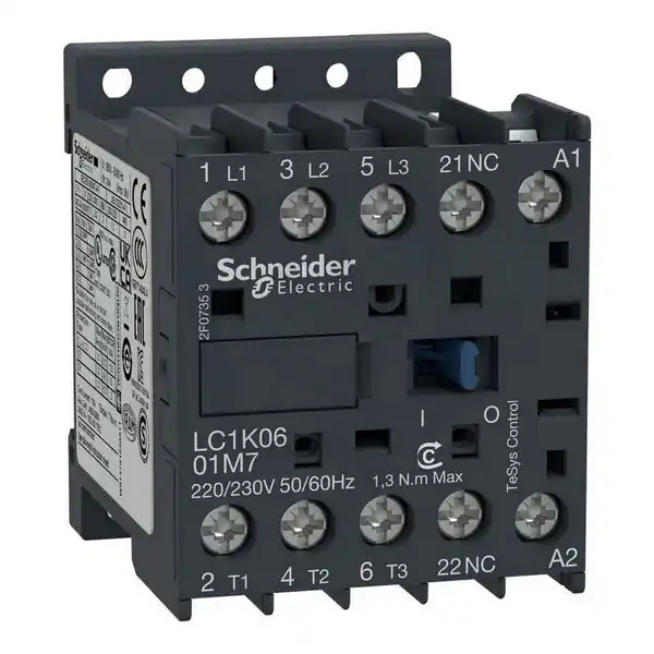 Schneider LC1K1601P7 MiniStykač 16A 1‘V‘ 230V 50/60Hz Expresní Doručení