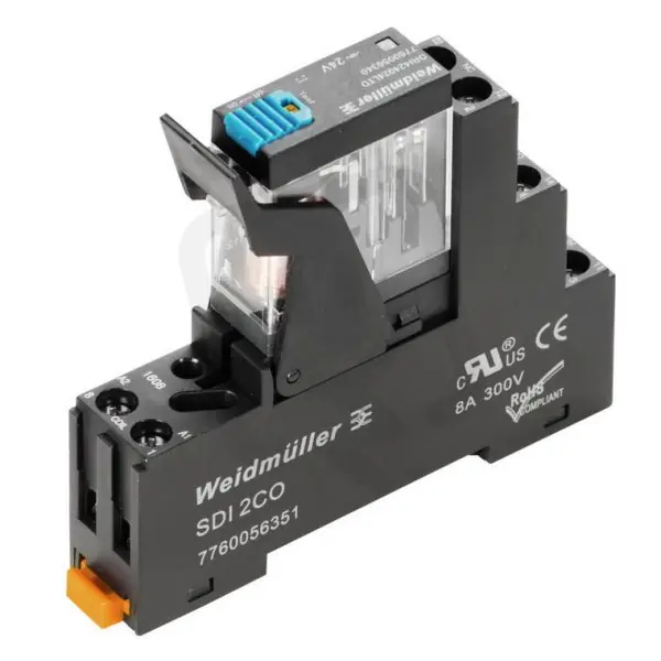 Nejprodávanější Reléový modul DRIKIT 24VDC 2CO LD/PB WEIDMÜLLER 2476890000