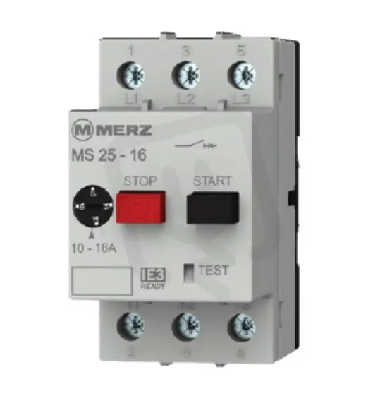 wpr30430 motorový ochranný spouštěč MS25 20-25 A IE3 2513101200E MERZ 35/011M Kup Teď