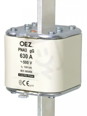 PNA3 350A gG Pojistková vložka AC 500V/DC 440V vel.3 OEZ 40360 Nová Kolekce