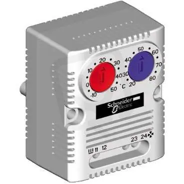 Nová Kolekce Schneider NSYCCOTHD Termostat, 0...60°C, 1‘Z‘ + 1‘V‘