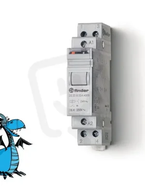 Originální Impulzní spínač, 1Z_1R/16A, 24V AC FINDER 20.23.8.024.4000