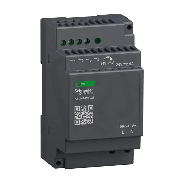 Napájecí zdroj-Modulární řada Modicon, 24V, 2.5A SCHNEIDER ABLM1A24025 Top Prodej