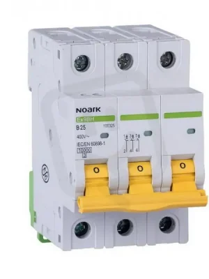 Instalační jistič NOARK 100504 EX9BH 10 kA, char. D, 20 A, 3pól Cenový Hit