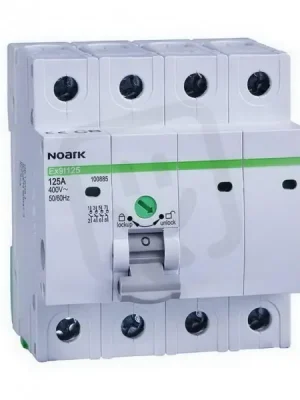 Instalační vypínač NOARK 100882 EX9I125 šířka 4 moduly, 4pól, 63A Vrácení Zdarma