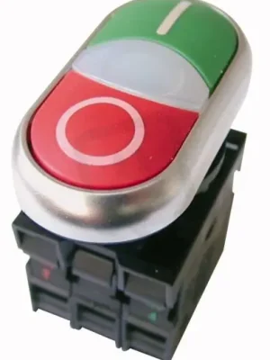 Akční Cena Eaton M22-DDL-GR-X1/X0/K11/230-W Dvojité tlačítko se signalizací LED, 1Z1V