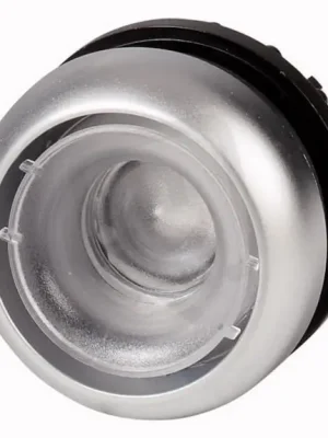 Eaton M22-DL-X Prosvětlená ovládací hlavice, bez aret, kroužek titan, bez čočky Vysoce Kvalitní