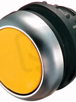 Eaton M22-DRL-Y Prosvětlená ovládací hlavice, aretace, kroužek titan, žlutá Novinka