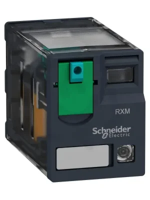 Hit Sezóny Schneider RXM2AB2BD Miniaturní 2P, 12 A, 24 V DC s LED (obj.množství 10 ks)