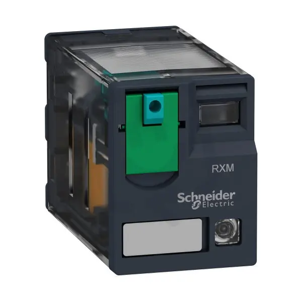 Hit Sezóny Schneider RXM2AB2BD Miniaturní 2P, 12 A, 24 V DC s LED (obj.množství 10 ks)