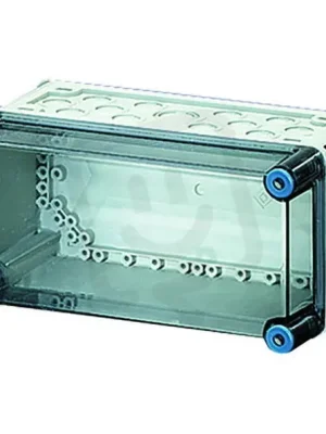 Mi-prázdná skříň, vestavný rozměr 275x125x146mm, průhledné víko HENSEL MI 0100 Omezená Nabídka